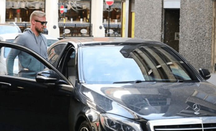 Kasper Schmeichel Mercedes Car
